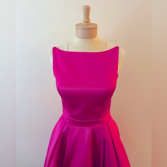 SHERRI HILL Fuchsia Formal Dress 6 - Picture 3 of 8